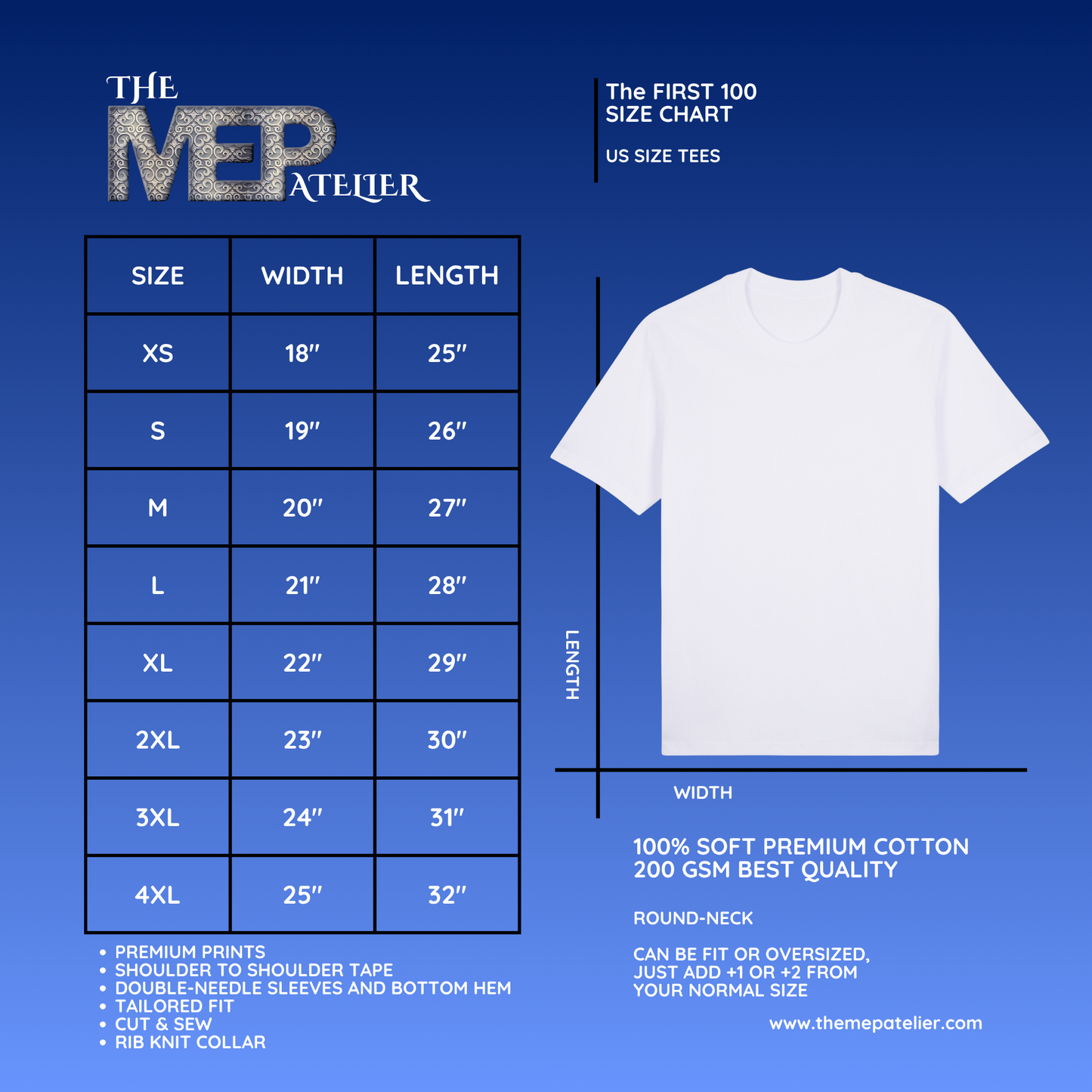 The FIRST 100 "WINNER" Premium Tee